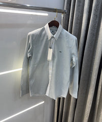 Lacost e  Embroidery Logo Premium Oxford Shirt