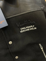 Loui_s Vuitton Imported Exclusive Woollen & Leather Varsity Jacket DN 612