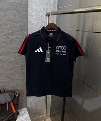 Adida s Navy Blue Collab Premium Polo T-shirt