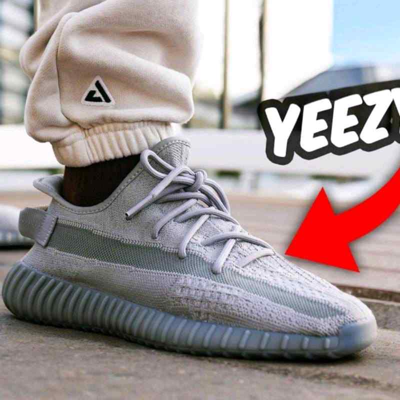 Adida_s Yeezy 350 V2 Steel Grey Semi UA Quality Full Accessories