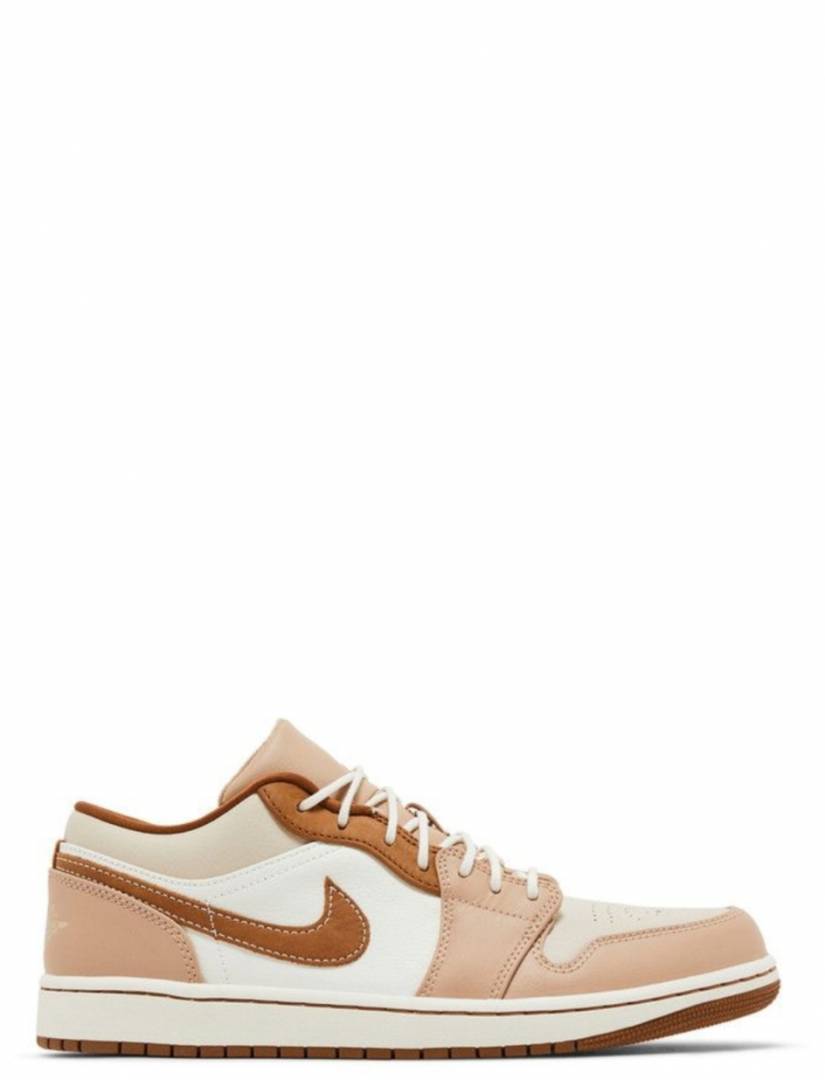 Nik e Jordan 1 Low SE Hemp Light British Tan