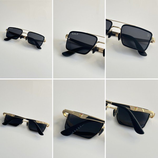 Rayban 3601 Gold Black - Image 4