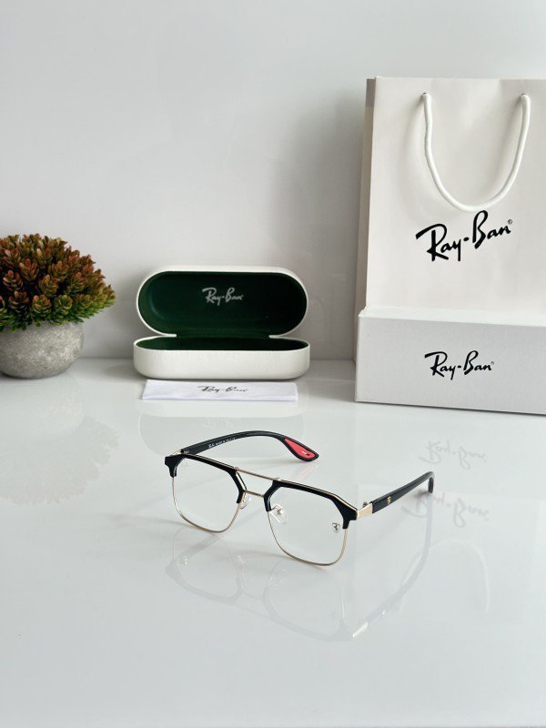 Rayban 04 Gold Black Frame