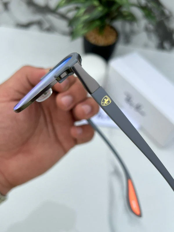 Ray Ban Fancy Grey Clear Eyewear For Daily Causal Evergreen UV Protected For Unisex - Image 3