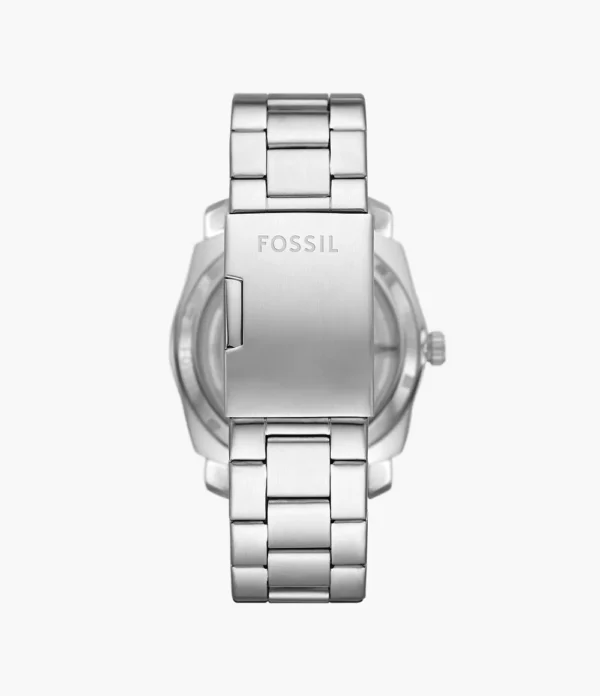FOSSIL MACHINE AUTOMATIC SILVER STAINLESS STEEL - Image 5