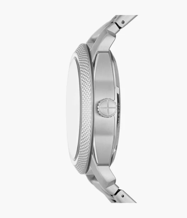 FOSSIL MACHINE AUTOMATIC SILVER STAINLESS STEEL - Image 4