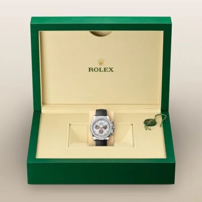 Rolex Cosmograph Daytona Oyster, 40 mm, white gold and diamonds - Image 7