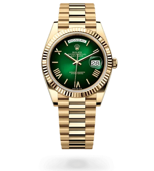 ROLEX DAY DATE (GOLD – GREEN) – MS DHONI