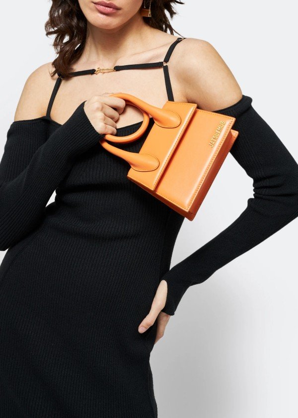 Jacquemus Le Chiquito Noeud Bag Orange - Image 3