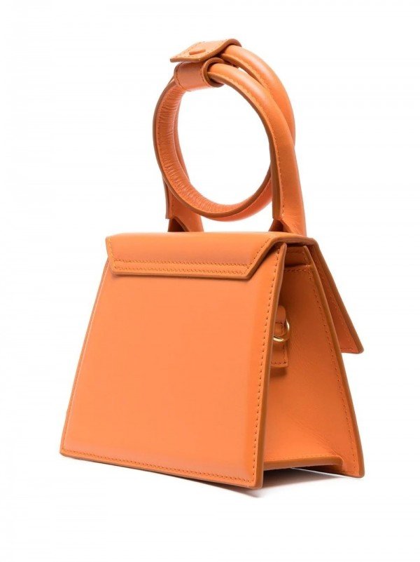 Jacquemus Le Chiquito Noeud Bag Orange - Image 5