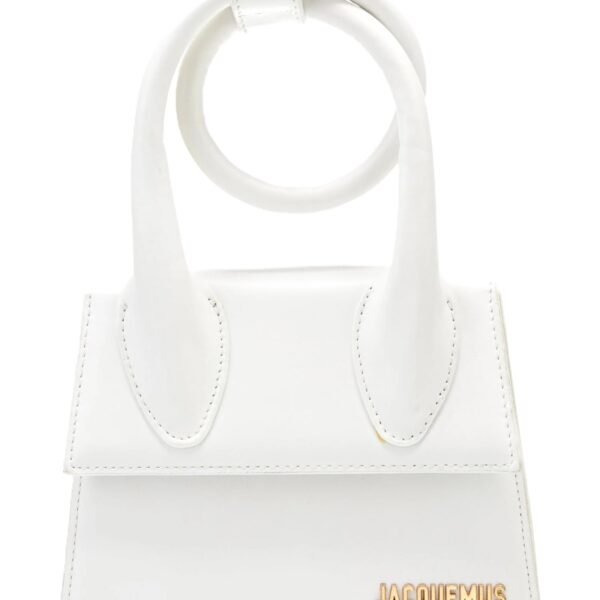Jacquemus Le Chiquito Noeud Bag White