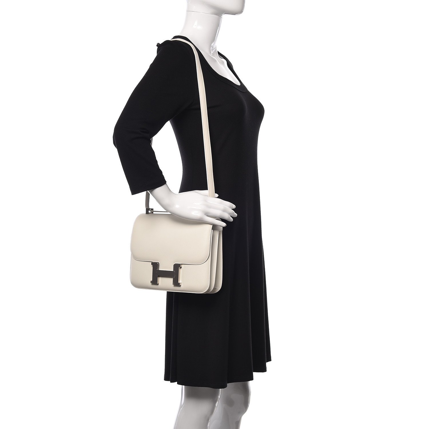 Hermes Epsom Constance White - Image 3