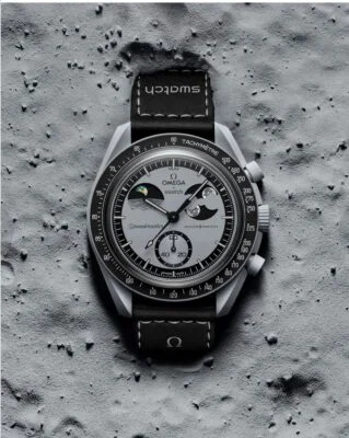Swatch X Omega Bioceramic Moonswatch Mission To The Moon With Kit