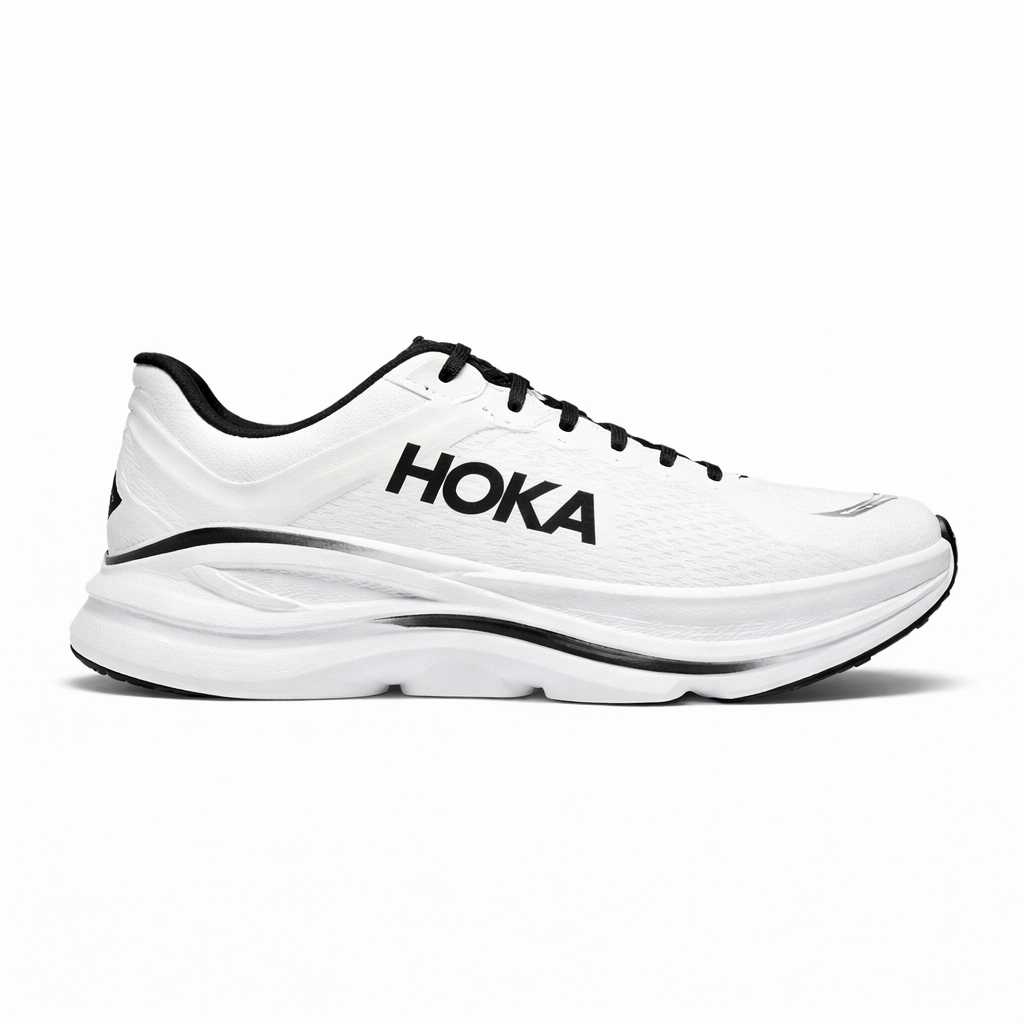 Hoka Bondi 9 White Black TOP BATCH UA