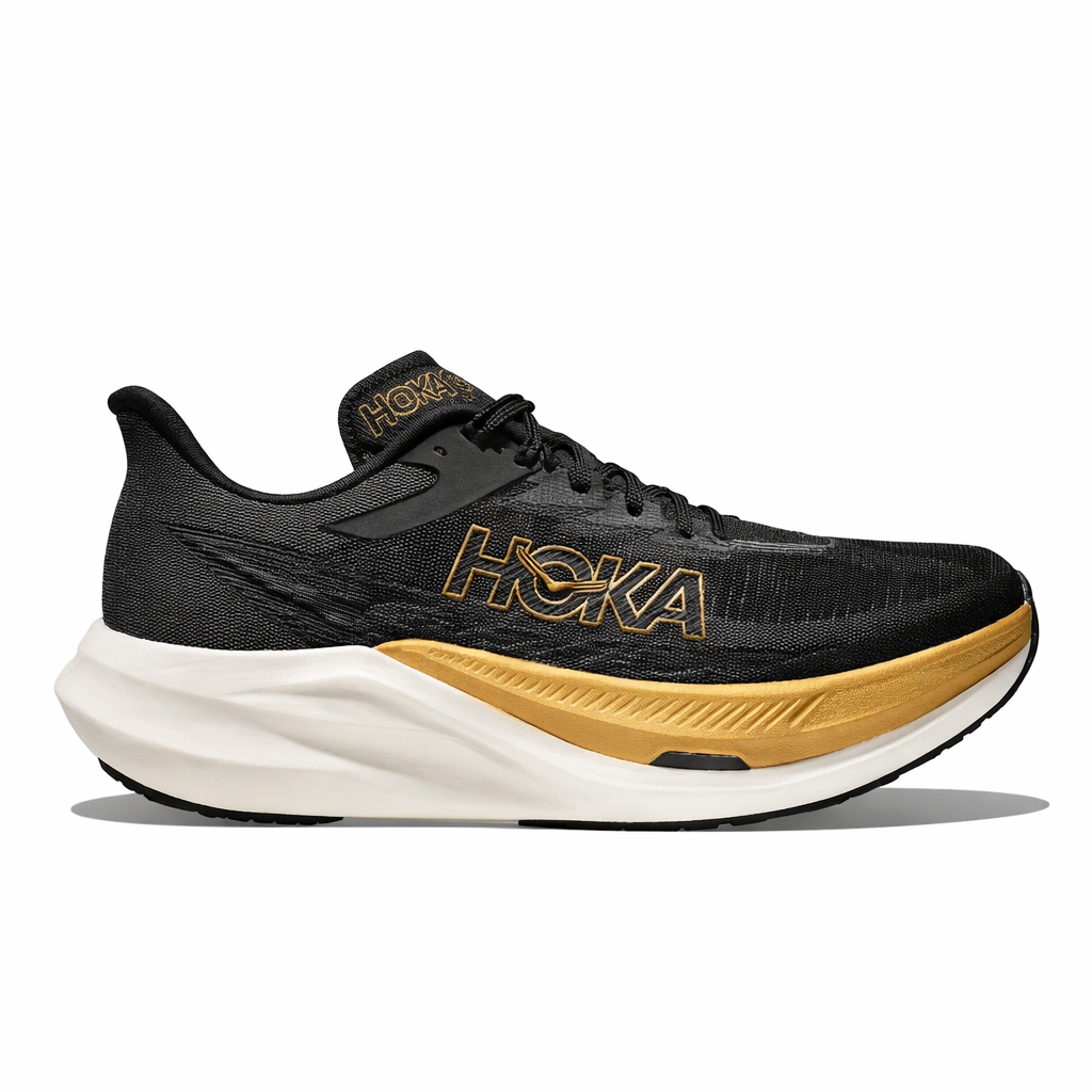 Hoka Rocket X 3 Running Black Gold TOP BATCH UA