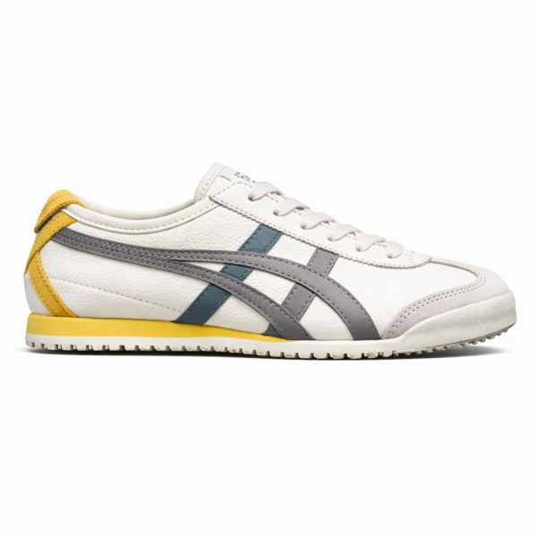 Onitsuka tiger Mexico 66 white Grey Blue Yellow (777) TOP BATCH UA