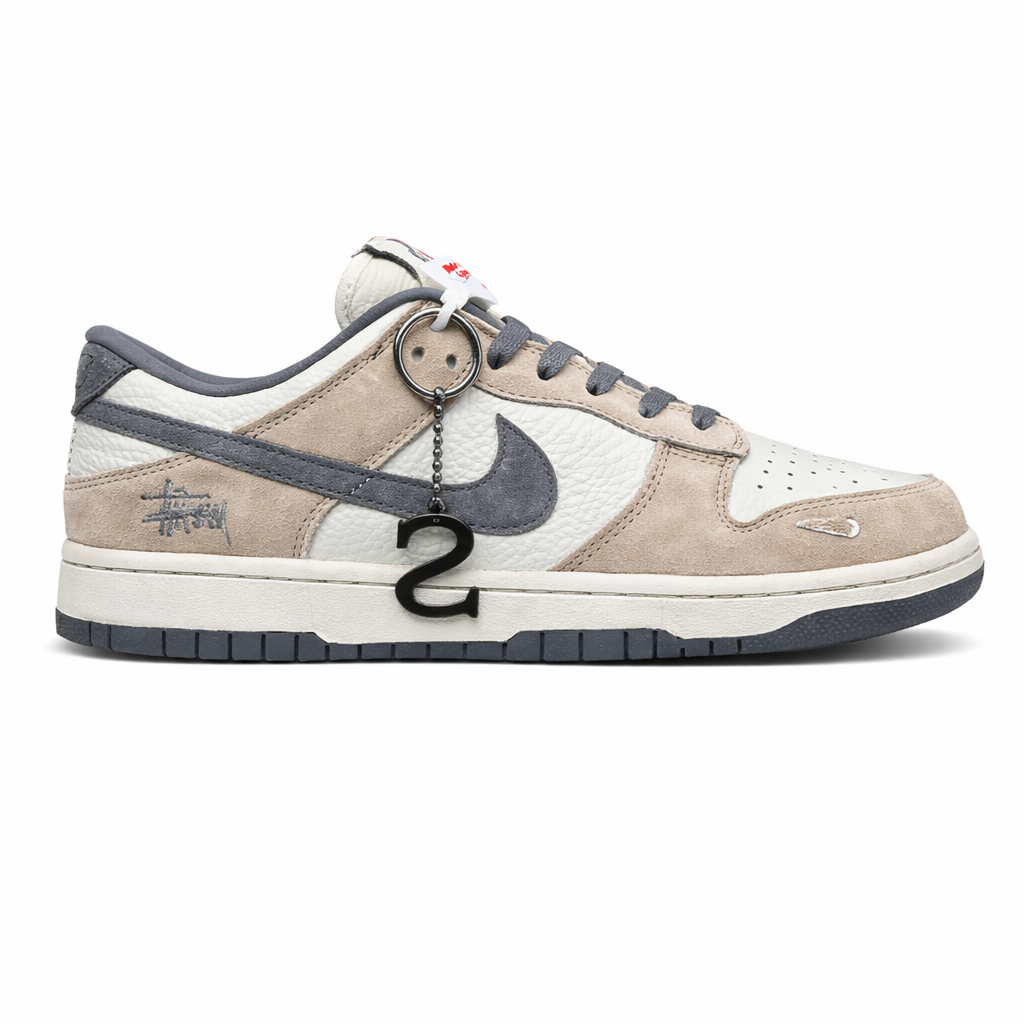 dunk low x stusy rice white carbon 384  TOP BATCH UA